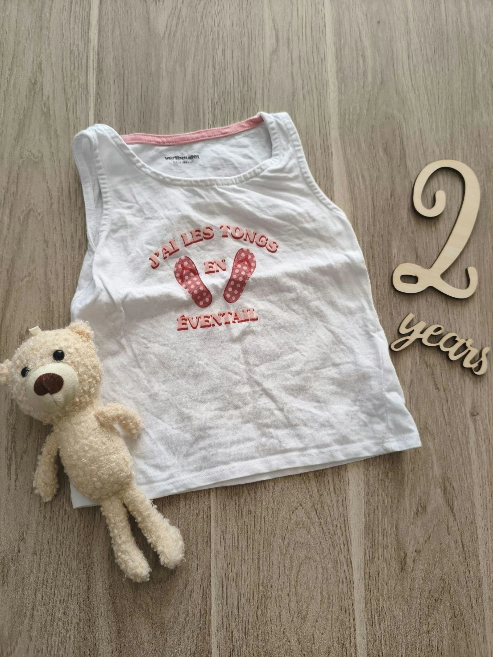 T-shirt 2 ans 